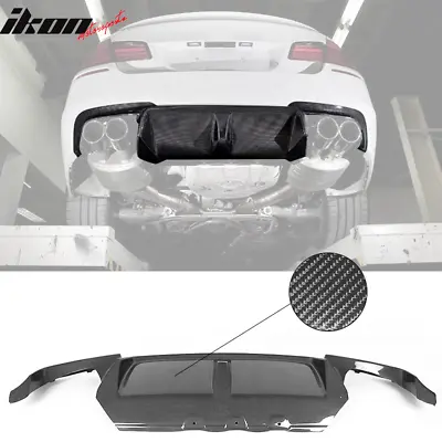 Fits 11-16 BMW F10 M5 Rear Diffuser 3D Style Carbon Fiber CF • $279.99