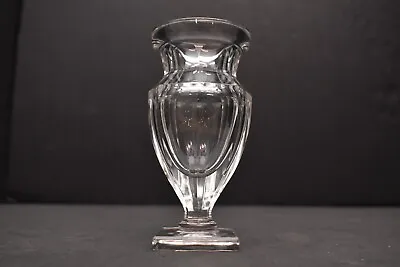 Moser Eternity 4.75  Clear Small Footed Bud Vase Signed • $168.97