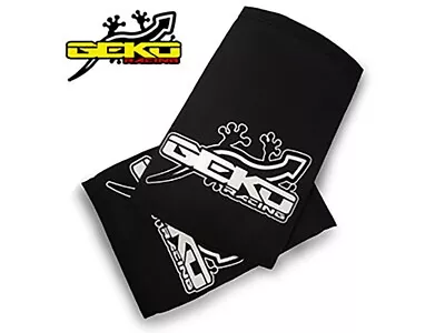 Geko Short Boot Gaiters For MX Motocross Motorbikes Quad Black • $16.16