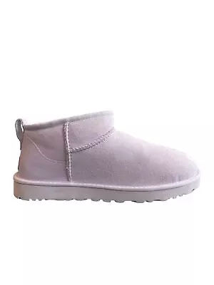 UGG Classic Ultra Mini Casual Suede Lilac Ankle Boot Ladies Size UK8 NEW RRP145 • £62.35