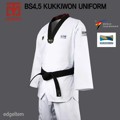 MOOTO BS4.5 KUKKIWON Uniform WT Dobok TKD Taekwondo  • $80