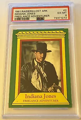 1981 Indiana Jones Raiders Of The Lost Ark Freelance Adventurer #2 PSA EX-MT  6  • $33.95