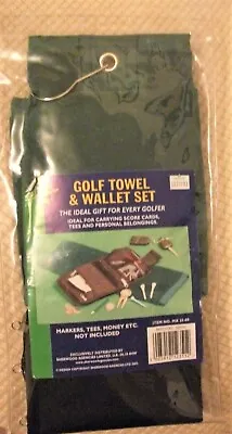 £6.99 • Buy Golf Towel And Wallet Gift Set