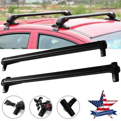 For VW Jetta GLX VR6 Top Roof Rack Cross Bars 43.3  Luggage Cargo Carrier US • $82.95