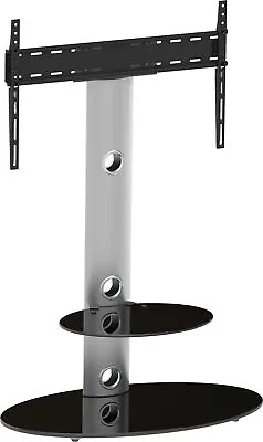AVF Lugano Cantilever TV Stand For TVs Up To 60  - Silver • £119