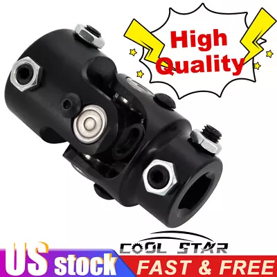 1  DD X 3/4  DD BLACK Steering U Joint Coupler From 1  Column To 3/4  DD Shaft • $23.95