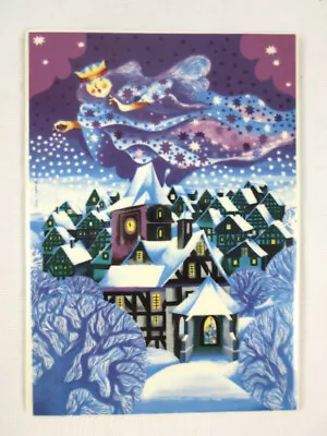 Villeroy & Boch CeramCard Silent Night Porcelain Art Christmas Postcard Mann • $14.99