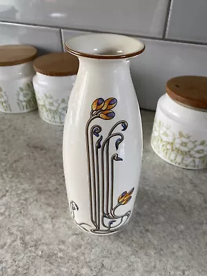 Masons Ironstone Art Nouveau 8.5  Vase Hand Painted 2001 • £38