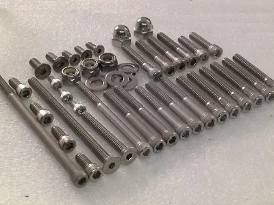 Triumph T160V Trident Engine Casings 49pc Stainless Steel Allen Bolts Kit UNC BA • $41.82