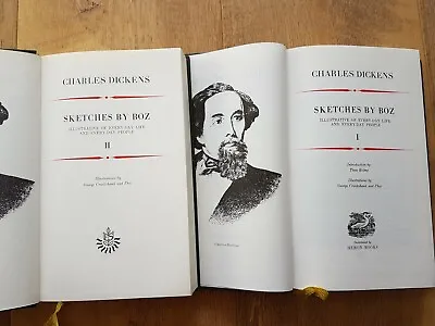  Sketches By Boz 1 & 2 Charles Dickens The Complete Works Centennial Edition • £10