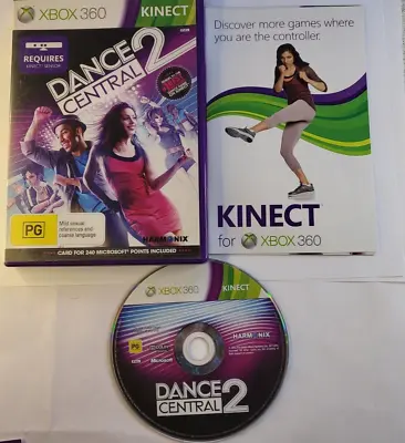 (VGC) Kinect Dance Central 2 Xbox 360 PAL  Great Condition 30 Day Warranty • $12.95