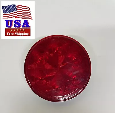 Optronics 4  Round Red LED 7 Diode Stop Turn Tail Light STL13RMB • $12.95