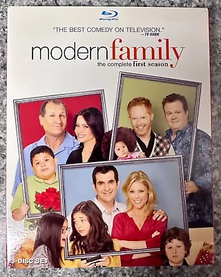 Modern Family:The Complete First Season 1 (Blu-ray 3 Disc Set)  New Sealed • $4.99