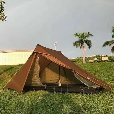 3F LanShan 2PRO Ultralight 2 Person Camping Hiking Tent 3 Season Outdoor Tent • $395.99
