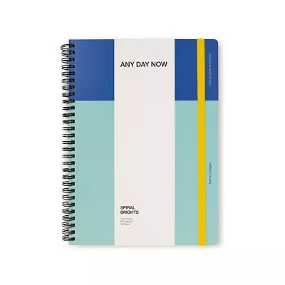 Any Day Now Dot Grid B5 Ruled Notebook 80gsm Paper Journal 192 Pages Blue & Sky • $32