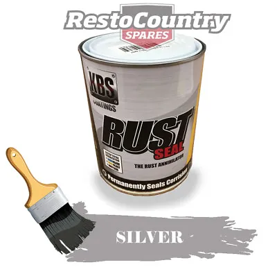 KBS RustSeal SILVER One 1 Litre Rust Seal Paint Rust Preventive Coating • $99.90