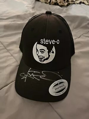 Steve-O Trucker Hat Adjustable SnapBack From Jackass MTV Rare Autographed Cap • $10