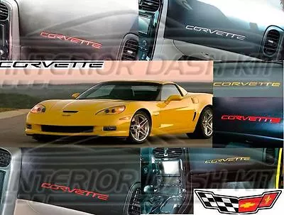 2009 2010 2011 2012 2013 Chevrolet Corvette C6 Glove Box Indentation Emblem Logo • $29.99