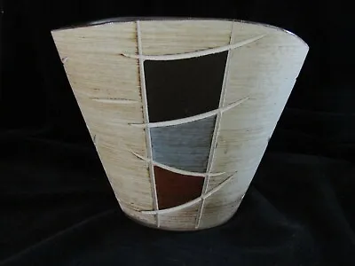 Midcentury Modern German Pottery Vase • $45