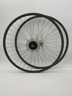 Sachs Maillard Helicomatic Matrix IsoC 700C Wheelset Spidel Skewers 13-24 Cogset • $199.95