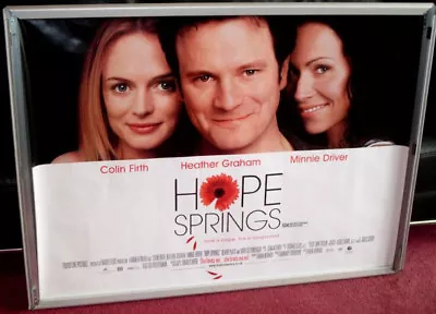 Cinema Poster: HOPE SPRINGS 2003 (Quad) Colin Firth • £9.95