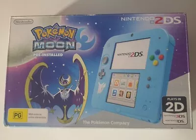 Pokemon Moon Nintendo 2ds Special Edition W Box Aus • $300