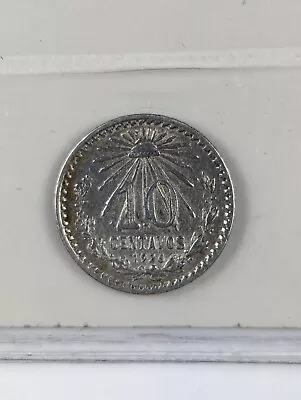 1926 Mexico 10 Centavos - Silver • $11