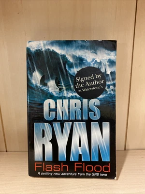 £5.99 • Buy Flash Flood: Code Red By Ryan, Chris Paperback Book Signed (9F)