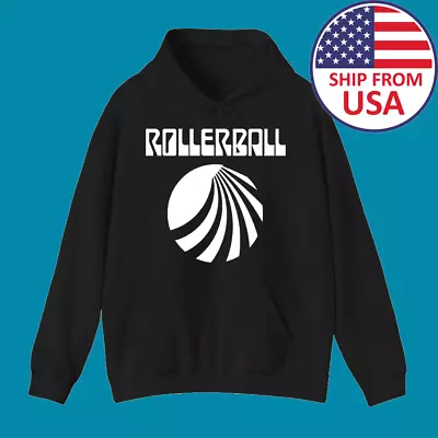 Rollerball Roller Ball Men's Black Hoodie Sweatshirt Size S-3XL • $32.99