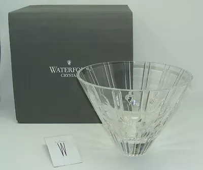 Vintage Waterford Crystal Meridian Modern Style Bowl New In Box Made In Ireland • $99.99