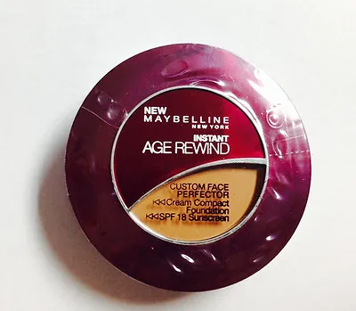 Maybelline Instant Age Rewind Compact Cream Foundation Sandy Beige Medium 1  • $13.99