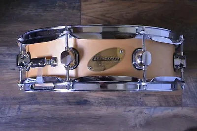 LUDWIG 13  NATURAL LACQUER PICCOLO SNARE DRUM For YOUR DRUM SET! LOT R329 • $179.95