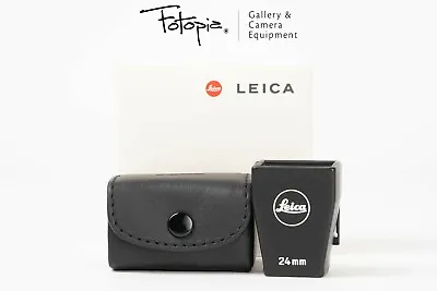 $405 • Buy New In Box Leica 24mm Plastic Viewfinder - Hotshoe Lock / 12019, Full Packing