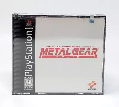 Metal Gear Solid (Sony PlayStation 1 1999) BLACK LABEL SEALED SEE DESCRIPTION • $999.99