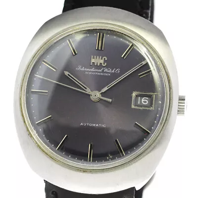 IWC SCHAFFHAUSEN Vintage Date Navy Dial Automatic Men's Watch_800580 • $791.35