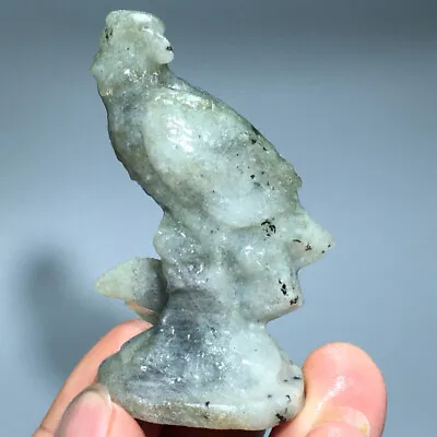 59g Natural Crystal.labradorite.Hand-carved.Exquisite Glede. Animal Statues A52 • $1.25