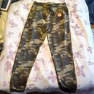 M&S Camouflage Jogging/ Joggers Bottoms Unisex Kids Age 13 - 14. BNWT • £8