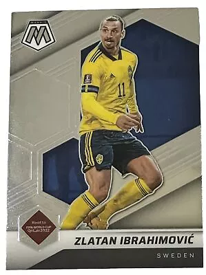 21/22 Panini Mosaic FIFA Road To World Cup Sweden Zlatan Ibrahimovic  Card No 90 • $5.95