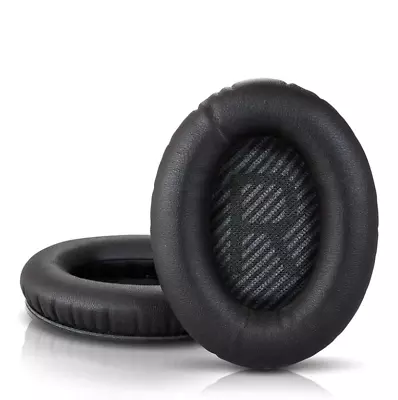 Bose Replacement Ear Pads Cushion Black QuietComfort 35 QC35 II QC25 QC15 AE2 • £6.49