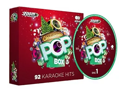 ZOOM KARAOKE - Christmas Pop Box Party Pack - 92 Songs CDG - New CD - K600z • £10.20