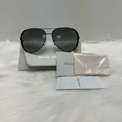 Michael Kors Aviator Sunglasses  Black W/Grey Gradient • $49.99