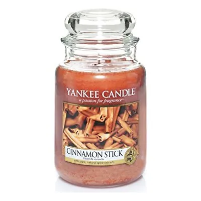 Yankee Candle Scented Candle Cinnamon Stick Large Jar Candle Burn Time Up To 15 • £34.45