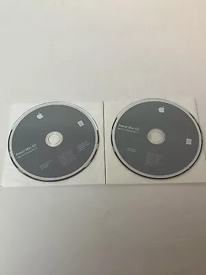 Apple Power Mac G5 OS X Install  Disks 1 & 2 10.3.4  OEM • $39.99