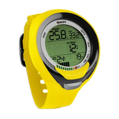 Mares Puck Pro + Dive Computer Yellow • $236.17