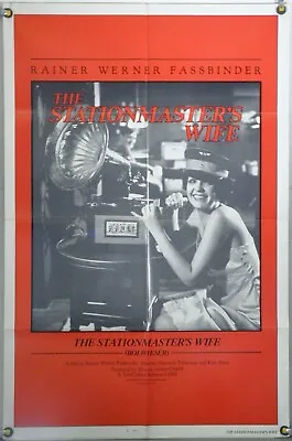 The Stationmaster's Wife Ff Original One Sheet Movie Poster Rainer Werner (1982) • $35