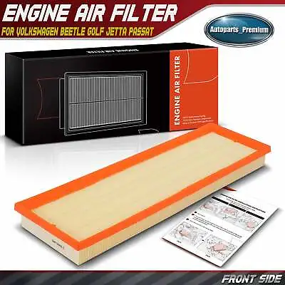 Engine Air Filter For Volkswagen Beetle 2012-2014 Golf Jetta Passat Rabbit 2.5L • $13.99