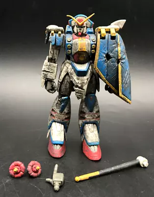 Mobile Fighter G Gundam BATTLE SCARRED GUNDAM ROSE Bandai 2003 Loose 4.5  MSIA • $24.95