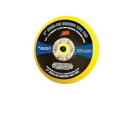 ATD 2078 6  PSA Sanding Disc Pad 6 Inch DA Sander Stick Paper Type Disk Pad • $15.99