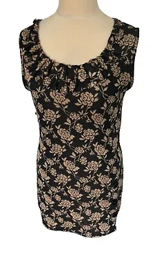 Izabel London Black Floral Dress Size 16 BNWT (c254) • £8.99