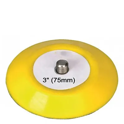 Fast Mover 3  75mm HookNLoop Backing Pad Single Pack Thread 5/16  Hook & Loop • £9.96